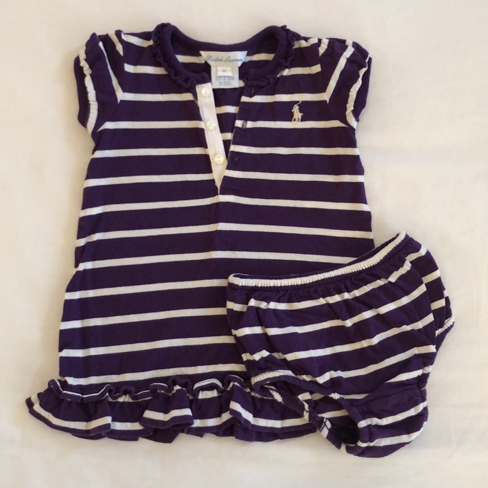 Ralph Lauren dress plus diaper cover